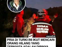Pria Hilang di Turki Ikut Mencari Dirinya Sendiri Bersama Tim SAR