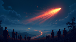 Benda Bercahaya di Langit Lampung: Fenomena yang Membuat Heboh!