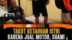 Seorang Pria Di Dompu NTB Ditangkap Polisi Gara- Gara Membuat Laporan Palsu Kehilangan Motor