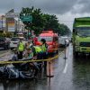 Lakalantas di Jalan Gatot Subroto, Cikarang Utara: Pengendara Motor Meninggal Dunia