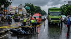 Lakalantas di Jalan Gatot Subroto, Cikarang Utara: Pengendara Motor Meninggal Dunia