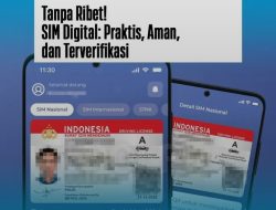 Korlantan Polri Meluncurkan SIM Digital lewat Aplikasi Ponsel Pintar