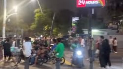Aksi Demo Di Cikini Jakarta
