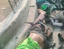 Dugaan Sementara  Rem Blong Truk Tabrak Banyak Pengendara Motor Di Bekasi